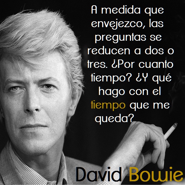 frases de David Bowie12 Frases de David Bowie para Whatsapp