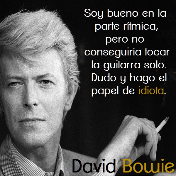frases de David Bowie24 Frases de David Bowie para Whatsapp